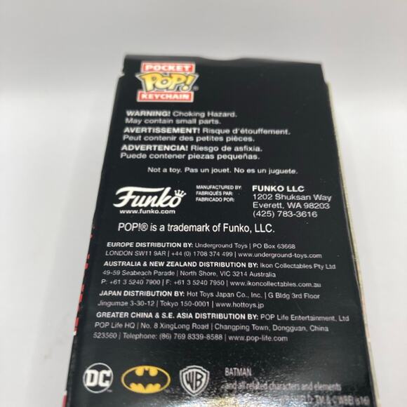 FUNKO POCKET POP! Keyring Harley Quinn Impopster DC Walmart EXCLUSIVE - Picture 2 of 4